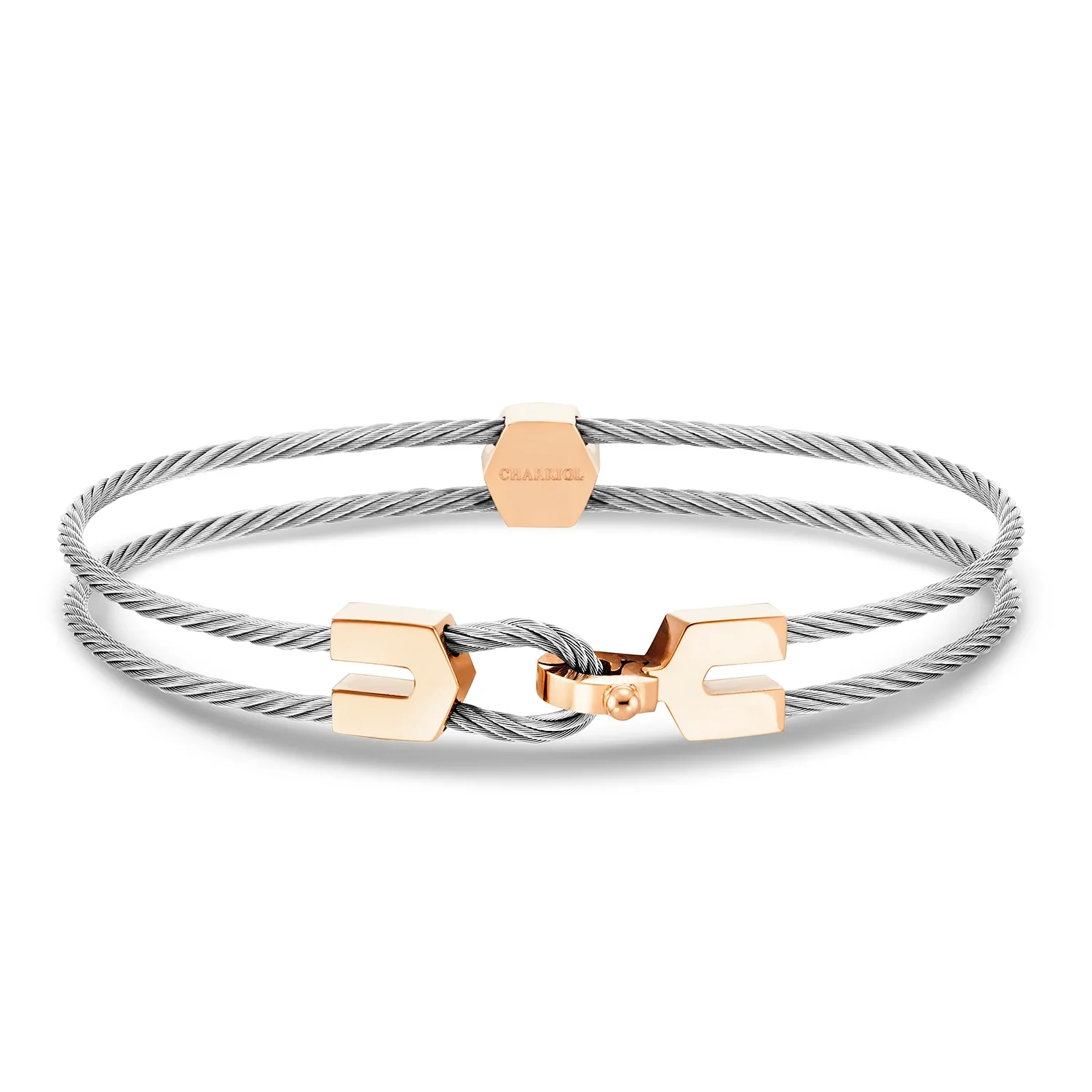 Cable Signature Coup de Foudre Horseshoe Bangle - Image 6