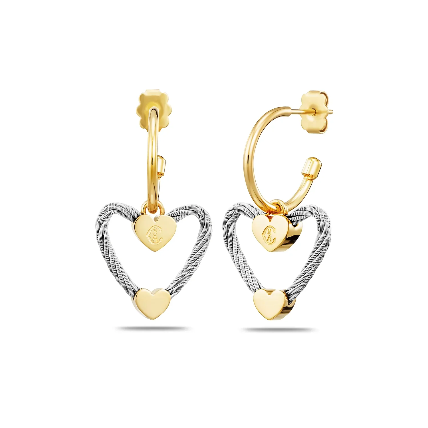 Cable Signature Passion Dangle Earrings - Image 4