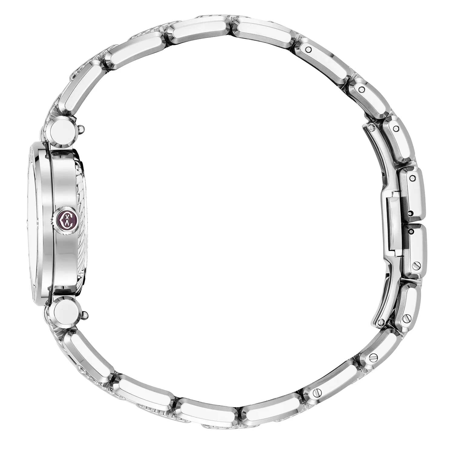 NAVIGATOR CRUISE, 28MM, QUARTZ CALIBRE, MOTHER-OF-PEARL DIAL, STEEL "CHARRIOL CHARRIOL" BEZEL, METAL INTERCHANGEABLE BRACELET - Image 3
