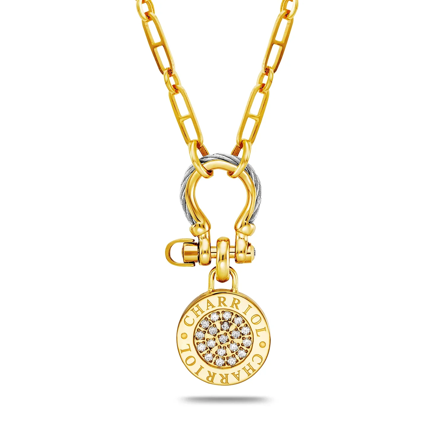 St. Tropez® Mariner Shackle & Coin Necklace - Image 5