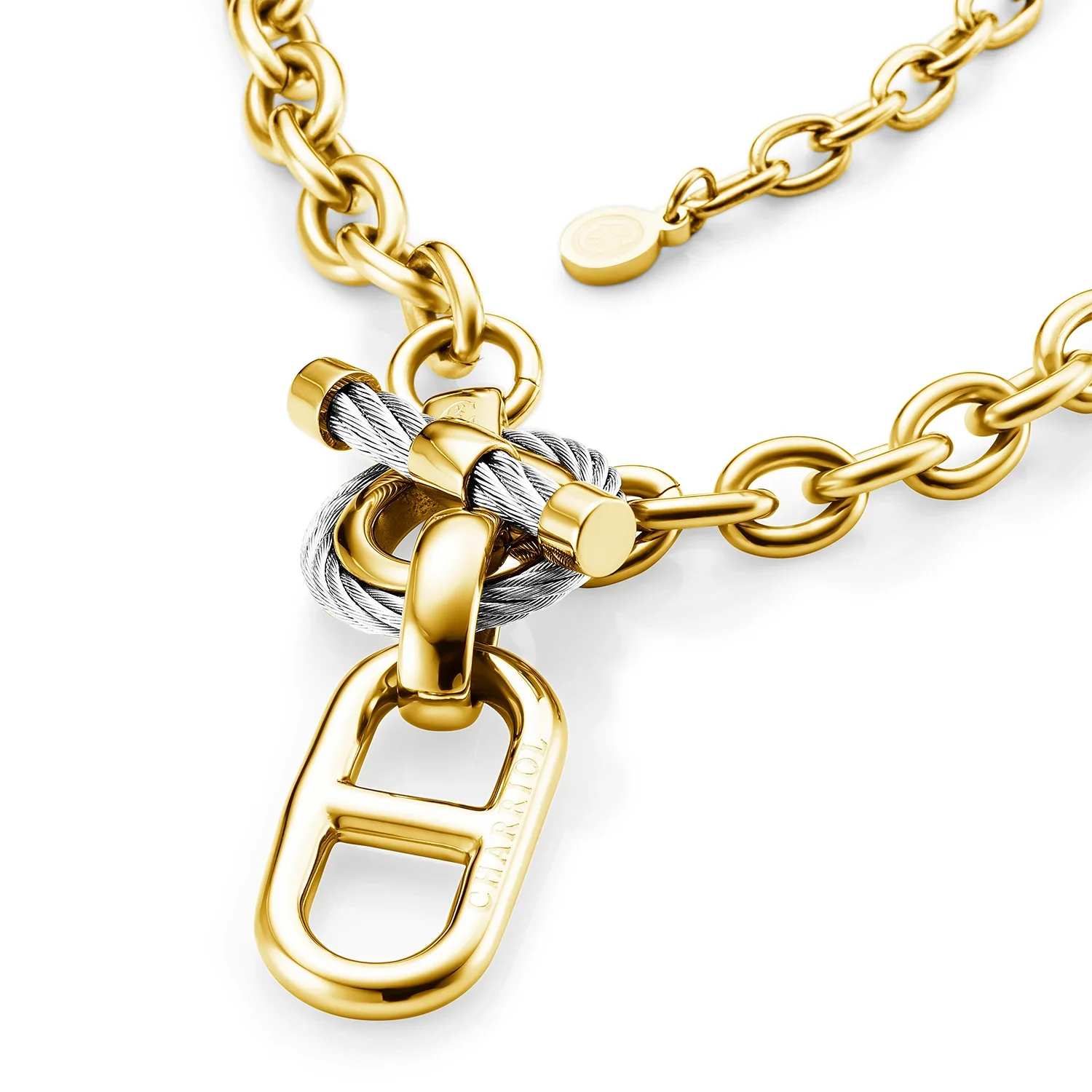 St. Tropez® Mariner Toggle & Link Necklace - Image 3